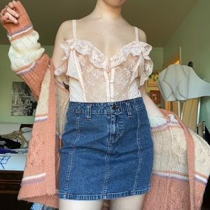 Calvin Klein Denim Skirt